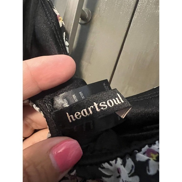 Heartsoul Womens Small Multi-Color Floral 100% Polyester Pant Jumpsuit-Sz Small - Picture 4 of 9